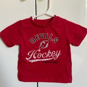 New Jersey Devils Kids Hockey T-Shirt